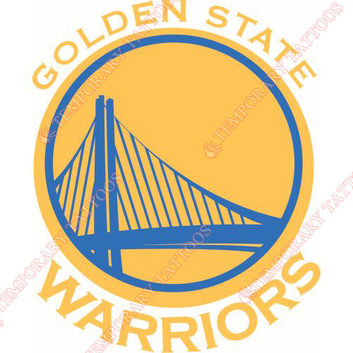 Golden State Warriors Customize Temporary Tattoos Stickers NO.1016